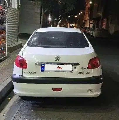 پژو ۲۰۶sd مدل ۹۹ بی رنگ|خودرو سواری و وانت|تهران, عبدل‌آباد|دیوار