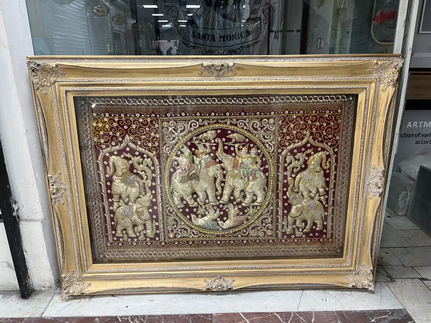 تابلو تایلندی/تابلو عتیقه|کلکسیون اشیاء عتیقه|تهران, خواجه نظام الملک|دیوار