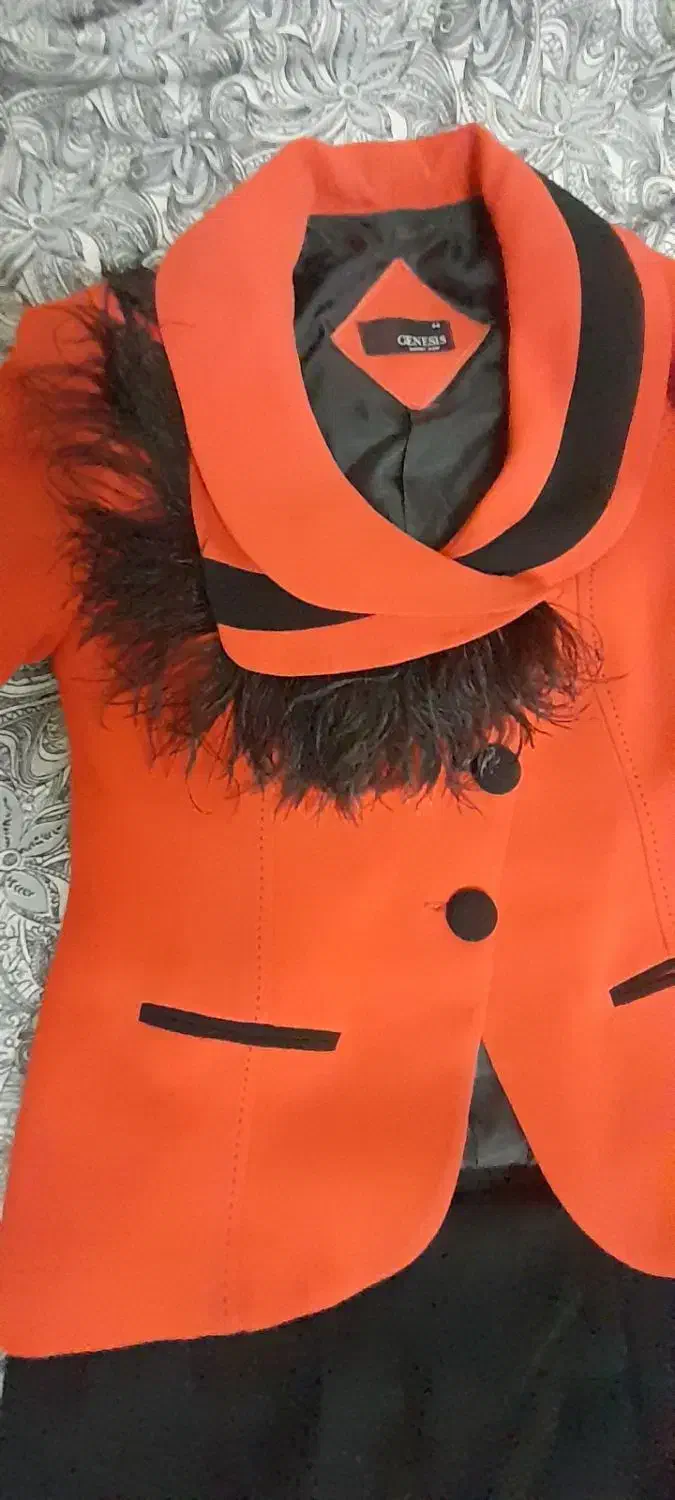 دودست کت ودامن قرمز یلدایی|لباس|یزد, |دیوار