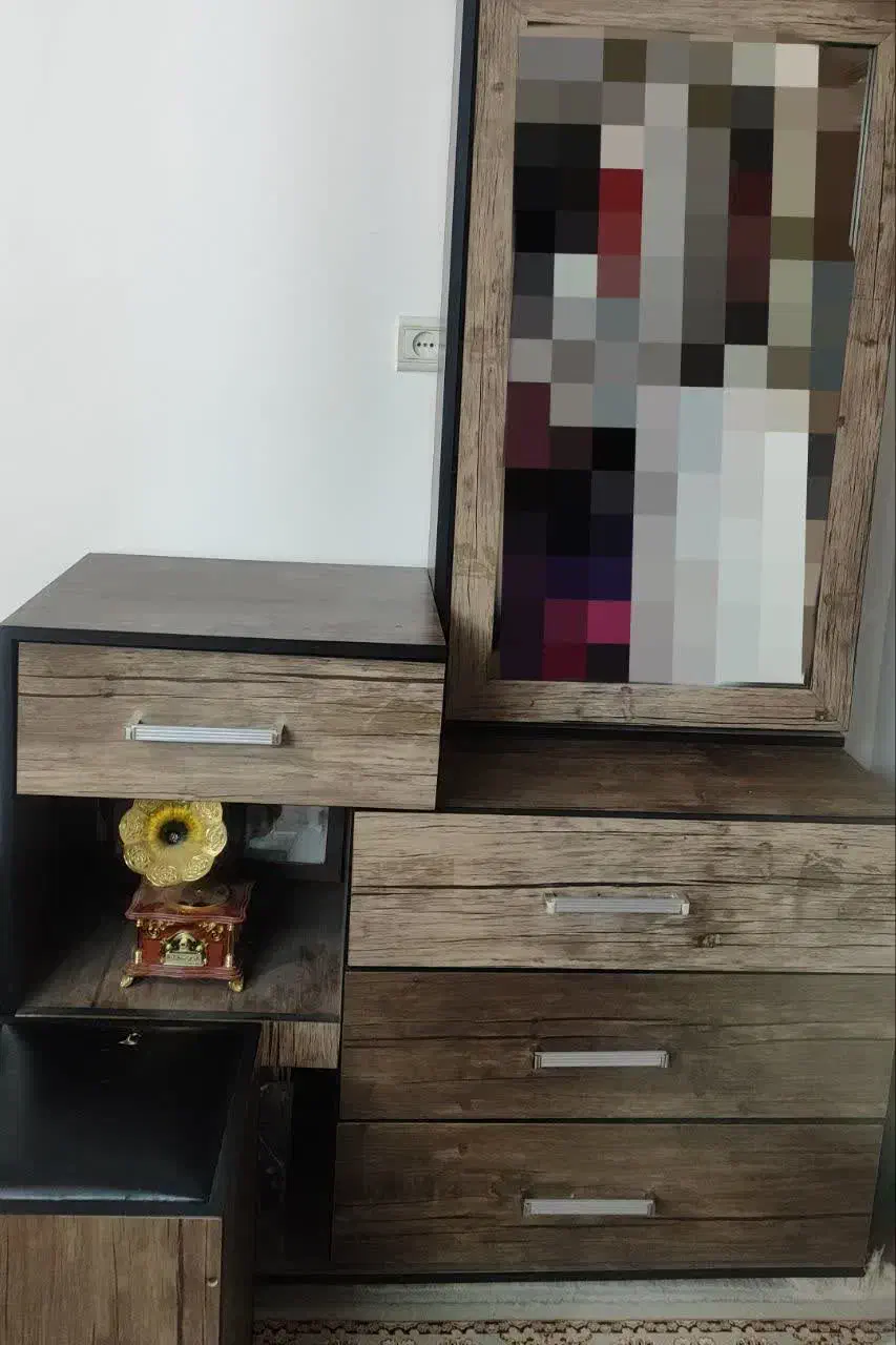 تخت خواب دونفره|تخت و سرویس خواب|قم, انسجام|دیوار