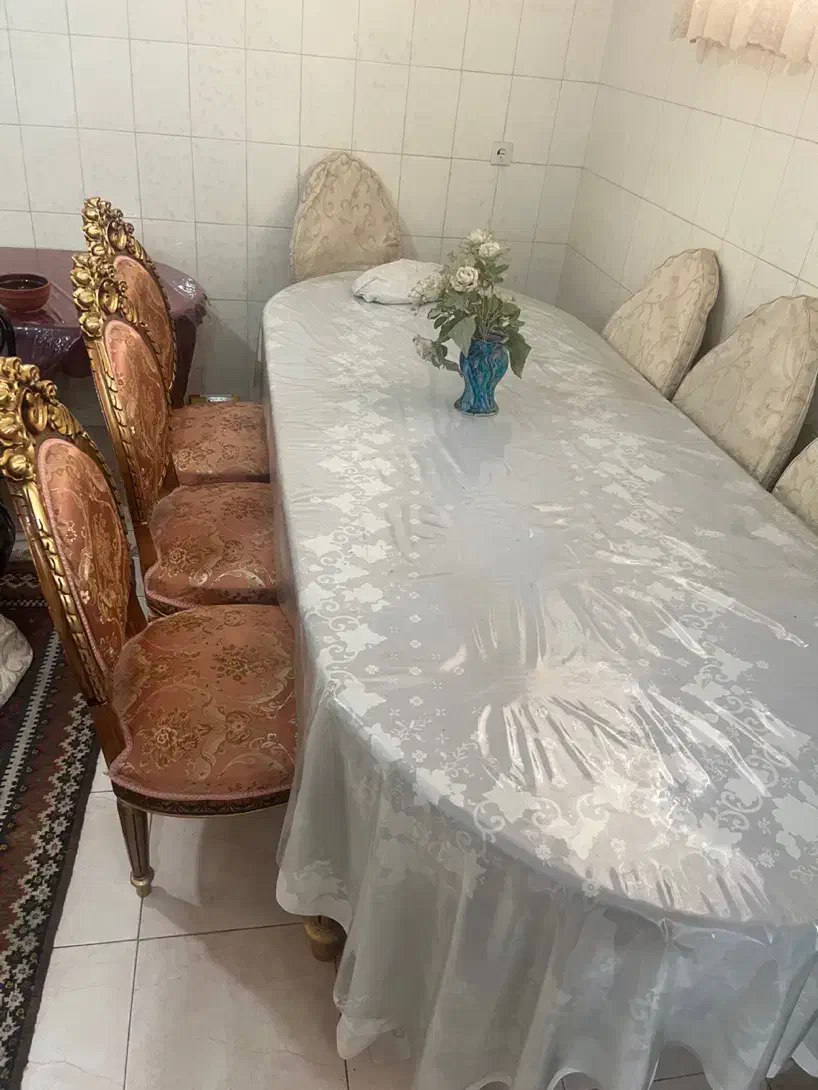 فروش میز غذا خوری ۱۰ نفره|میز و صندلی غذاخوری|رفسنجان, |دیوار