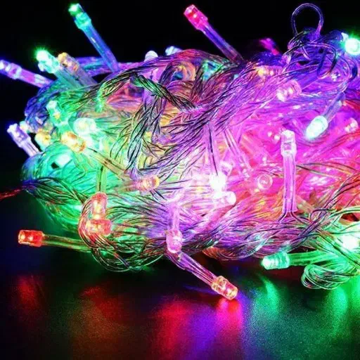 ریسه سوزنی 10 متری رنگهای مختلف|ریسه و چراغ تزئینی|کرمانشاه, |دیوار