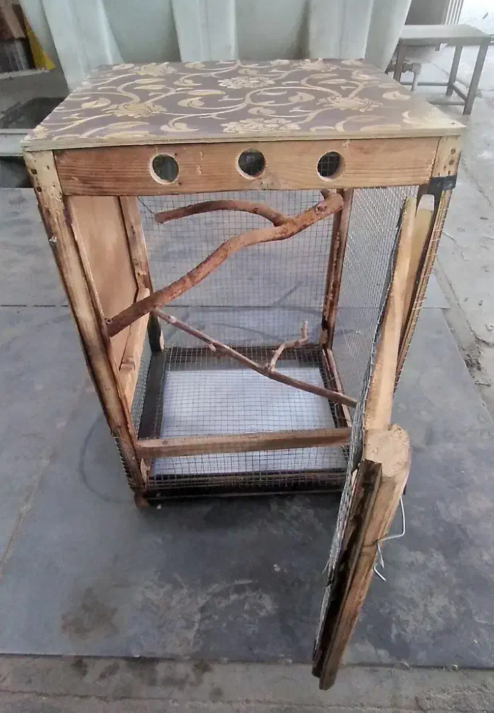 قفس چوبی|لوازم جانبی حیوانات|فردوسیه, |دیوار