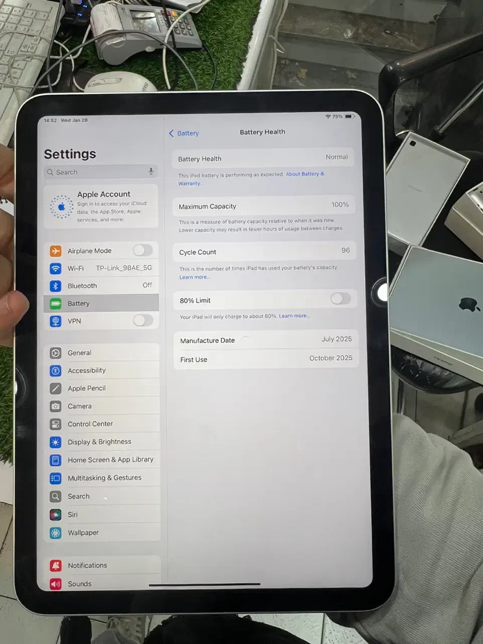 ipad11 حافظه 128 2025 10.9|تبلت|کرج, گوهردشت|دیوار