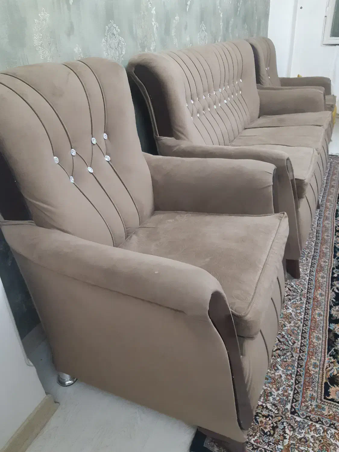 مبلمان ۷ نفره|مبلمان خانگی و میز عسلی|تهران, دکتر هوشیار|دیوار