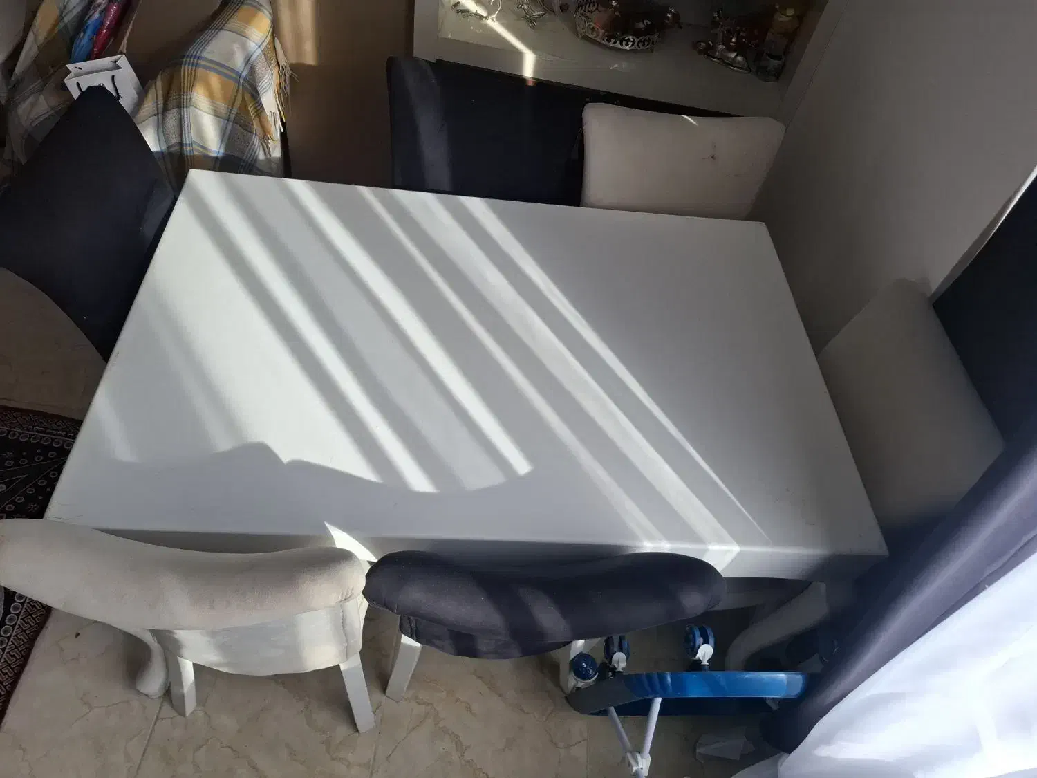 میز نهارخوری ۶ نفره|میز و صندلی غذاخوری|قشم, |دیوار