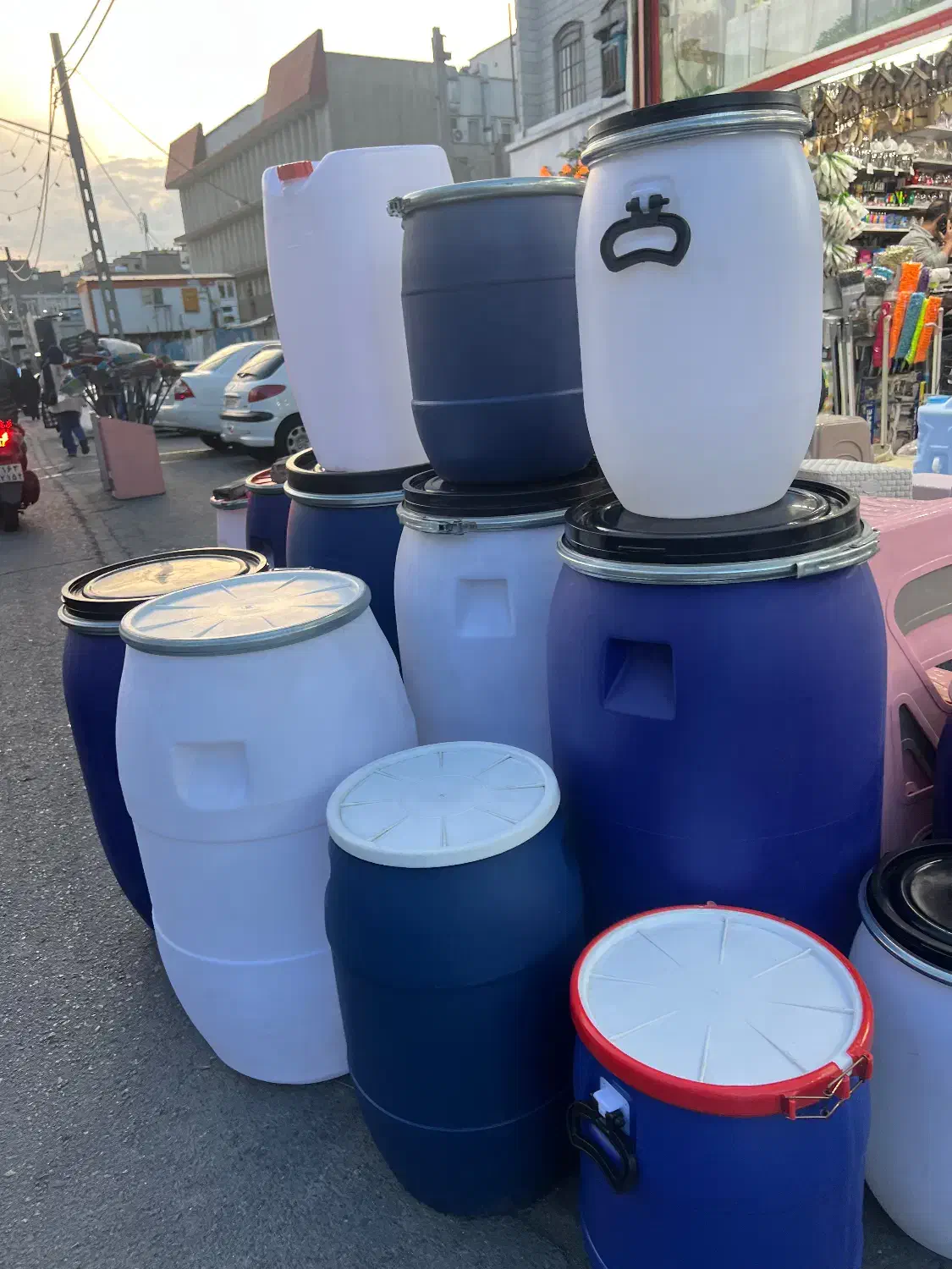 بشکه پلاستیکی صنعتی|ظروف نگهدارنده، پلاستیکی، یکبارمصرف|تهران, شهرک ولیعصر جنوبی|دیوار