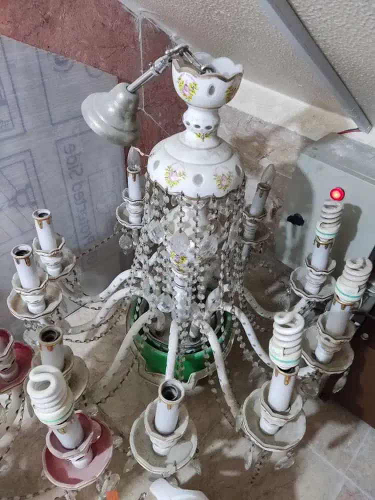 لوستر|لوستر و چراغ آویز|خمینیشهر, |دیوار