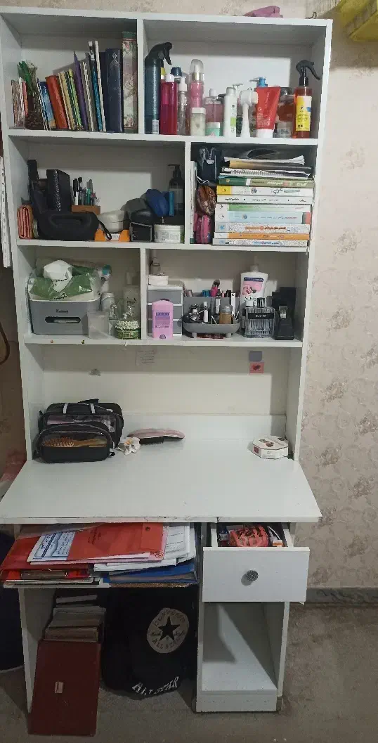 میزتحریر،کتابخانه|میز تحریر و کامپیوتر|تهران, شمشیری|دیوار