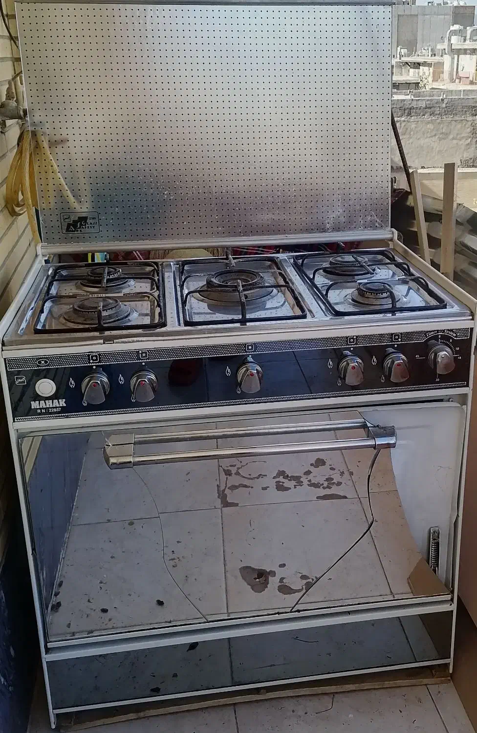 اجاق گاز پنج شعله|اجاق گاز و لوازم برقی پخت‌وپز|یاسوج, |دیوار