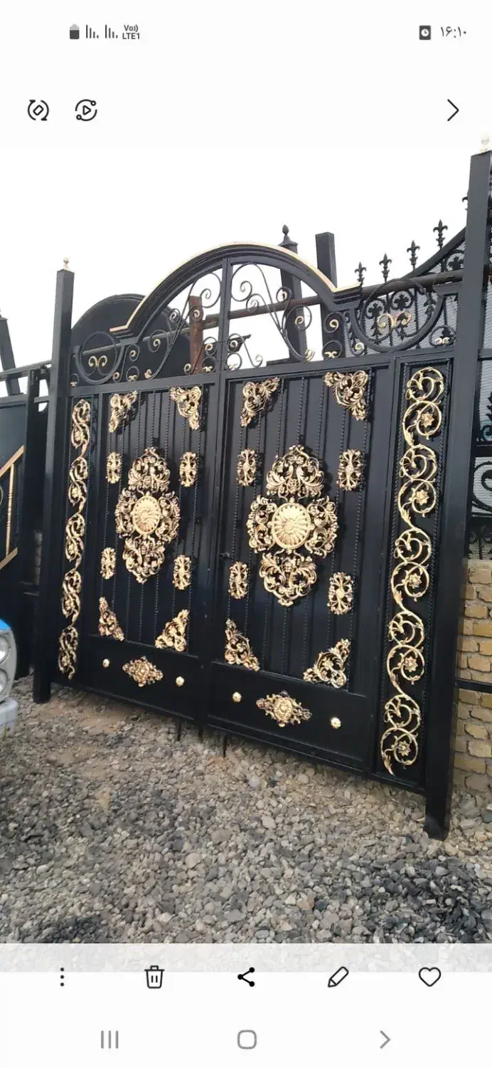 تولید درب حیاطی و ویلایی و پار کنینگی|مصالح و تجهیزات ساختمان|آبیک, |دیوار