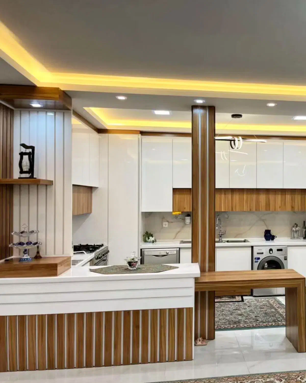 کابینت کمد دیواری تی وی وال تخت تاشو|مصالح و تجهیزات ساختمان|خواف, |دیوار