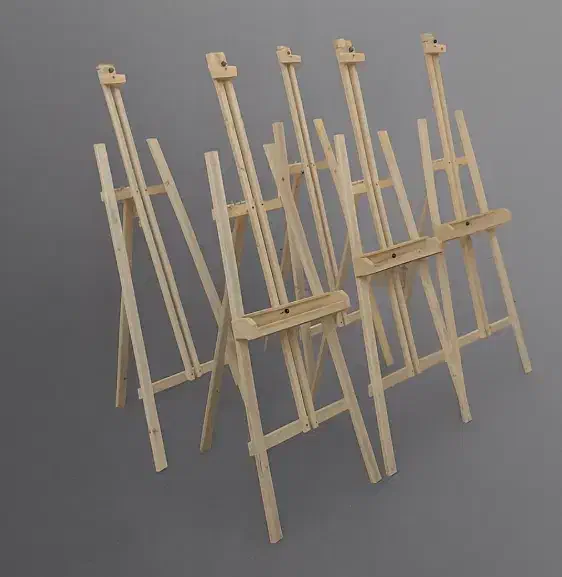 سه پایه نقاشی و بوم نقاشی تولیدی|لوازم التحریر|یزد, |دیوار