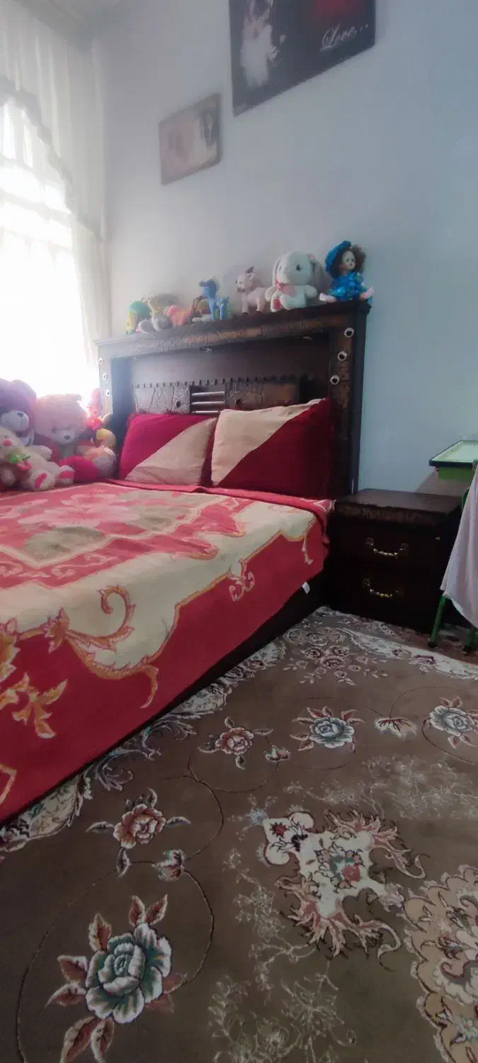 تختخواب دونفره|تخت و سرویس خواب|خرم‌آباد, |دیوار