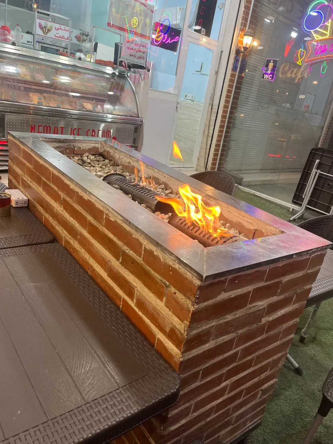 شومینه|بخاری، هیتر، شومینه|چمستان, |دیوار