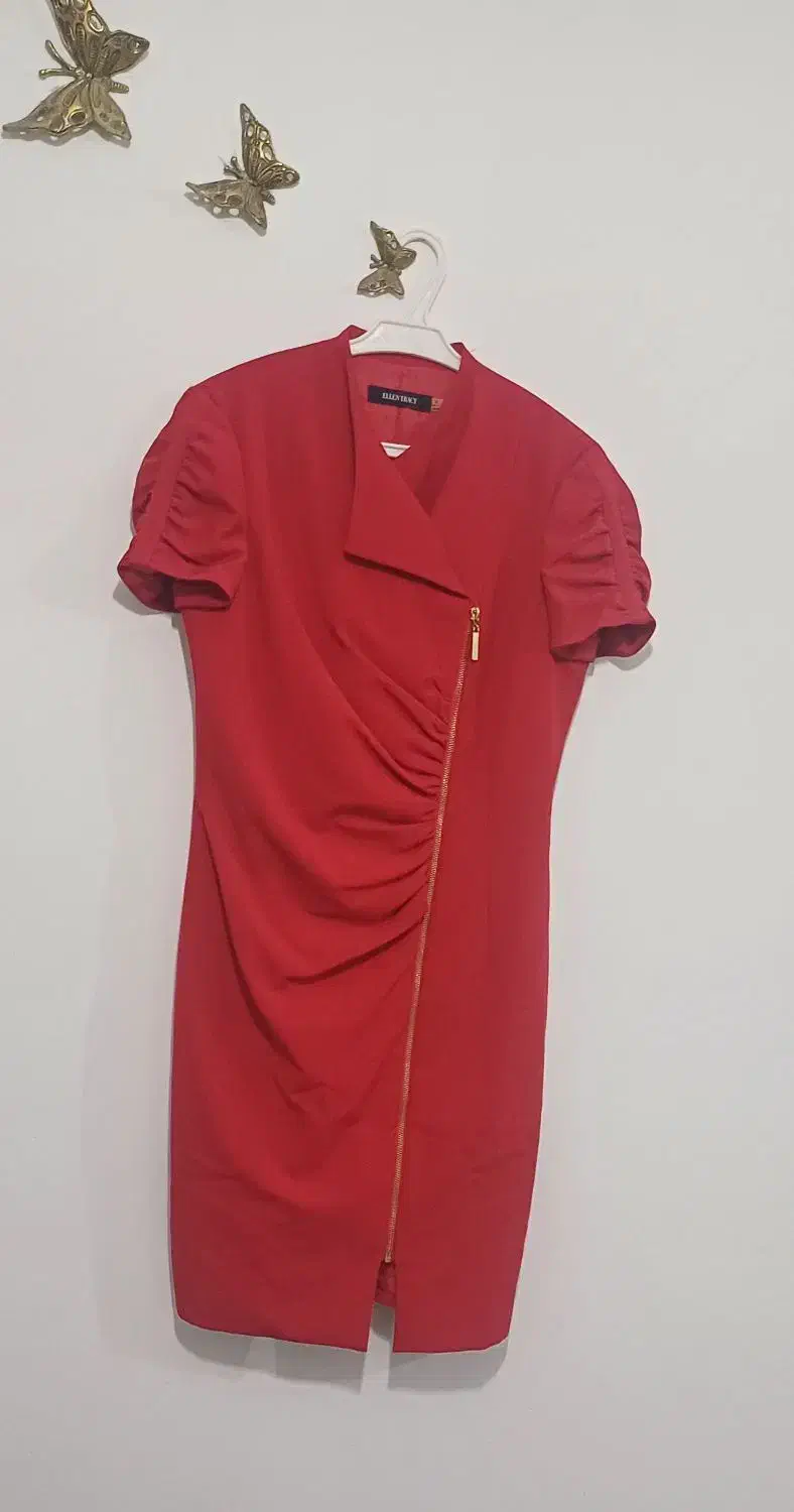 لباس مجلسی قرمز و سفید|لباس|محمدشهر, کوی بهار|دیوار