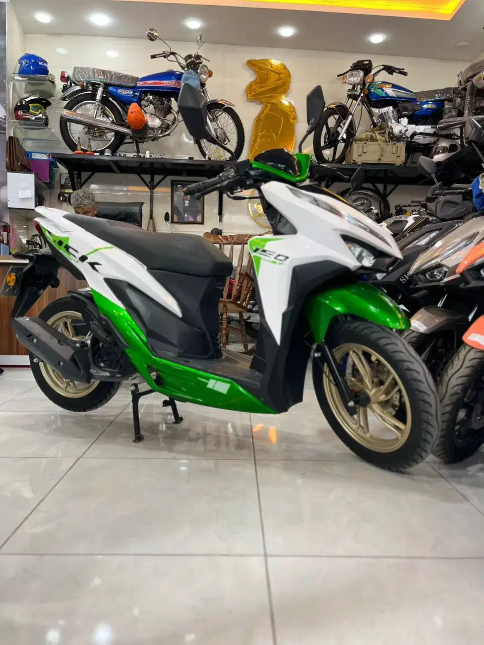 کلیک ۱۵۰ مدل ۱۴۰۰|موتورسیکلت|ایذه, |دیوار