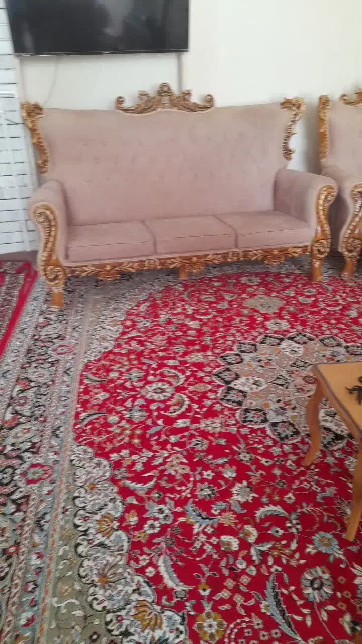 مبل ۷ نفره|مبلمان خانگی و میز عسلی|خمینی‌شهر, |دیوار