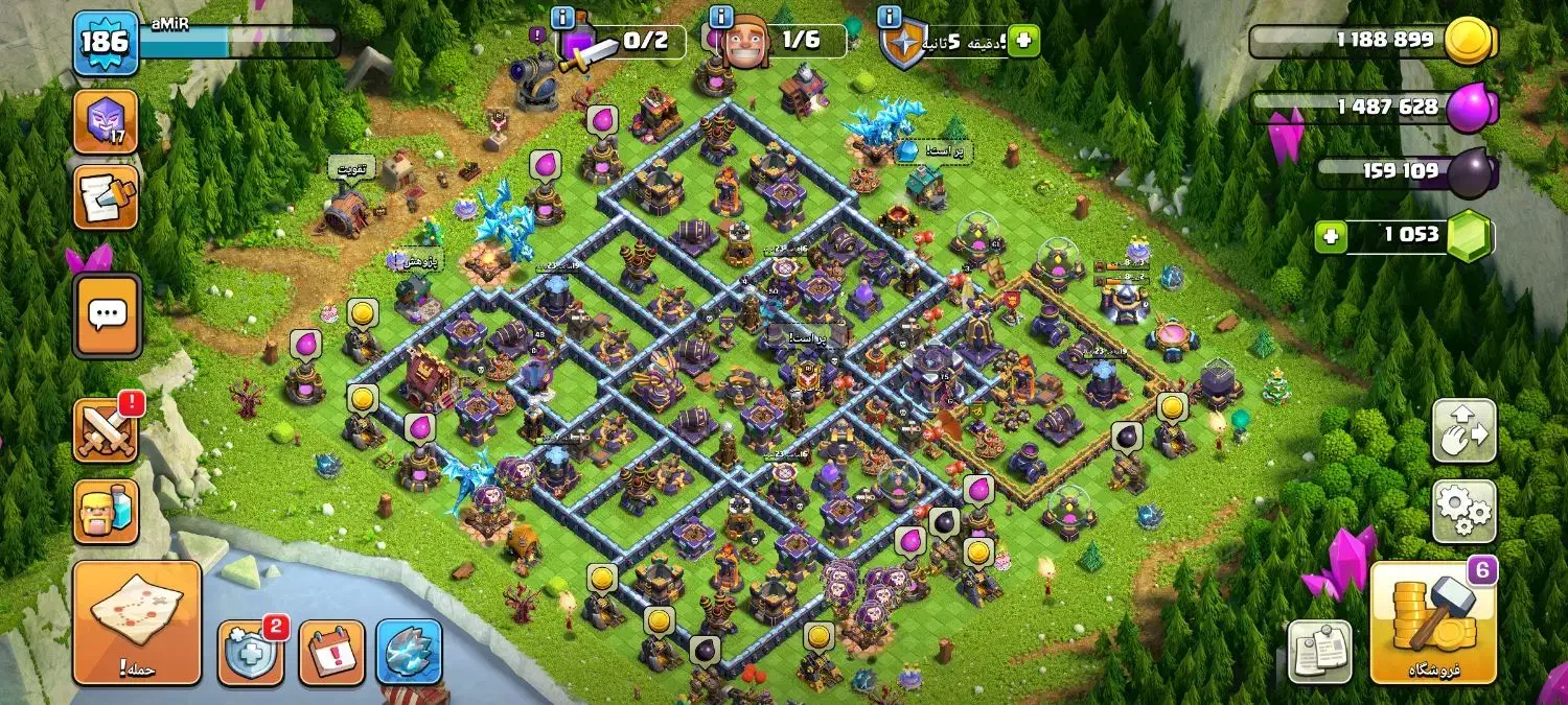 کلش تان۱۵مکس|کنسول، بازی ویدئویی و آنلاین|الشتر, |دیوار