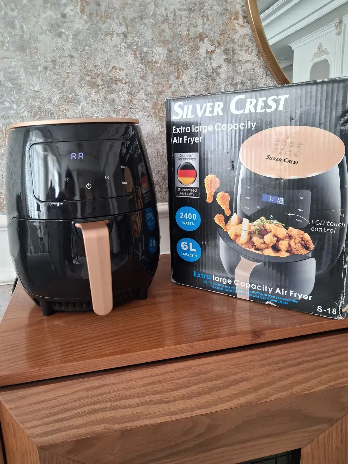 سرخکن بدون روغن سیلور کرست|اجاق گاز و لوازم برقی پخت‌وپز|مشهد, چهارچشمه|دیوار