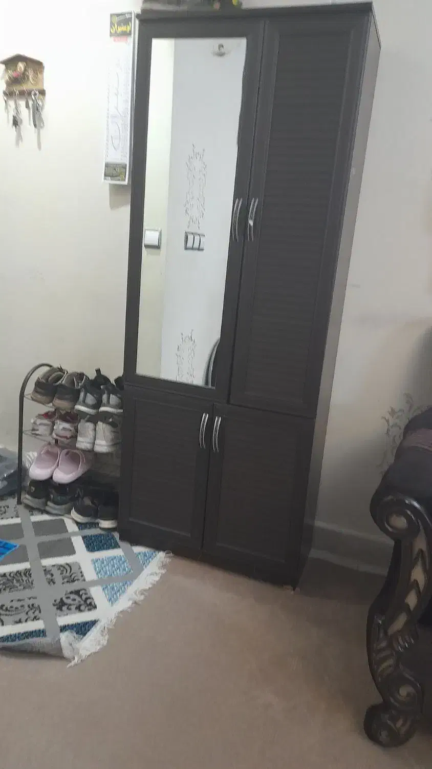 جاکفشی ایستاده|جاکفشی، کمد، دراور|محمدیه-قزوین, |دیوار