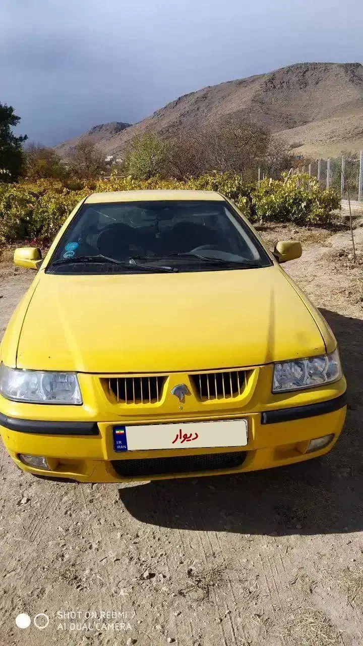 تاکسی سمند برون شهری بدون خط|خودرو سواری و وانت|ابهر, |دیوار