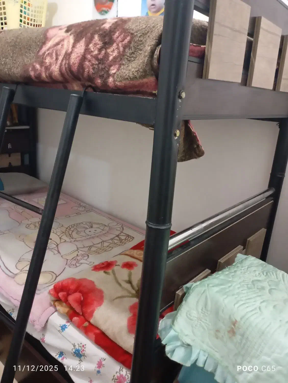 تخت دو طبقه|تخت و سرویس خواب|رامهرمز, |دیوار