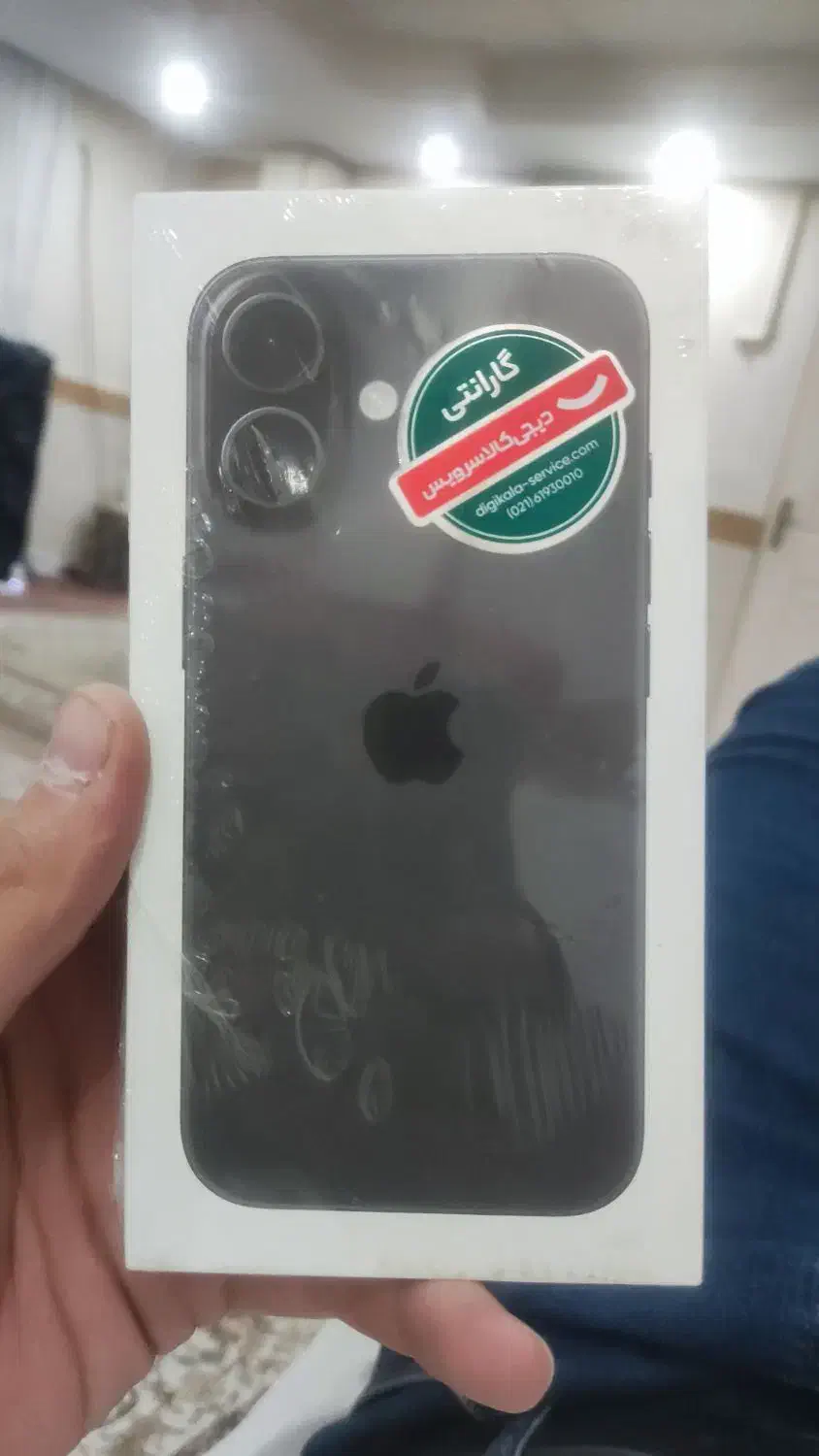 ایفون ۱۶ نرمال مشکی نات اکتیو ۱۲۸ ch|موبایل|صفادشت, |دیوار