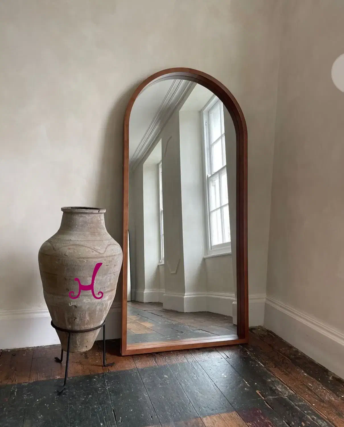 بازار بزرگ مبل ملل آینه قدی چوبی لادن|آینه|بندرعباس, |دیوار