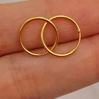 گوشواره ماه و ستاره و حلقه ای طلا ۲۷۰سوت|جواهرات|کرج, برغان|دیوار