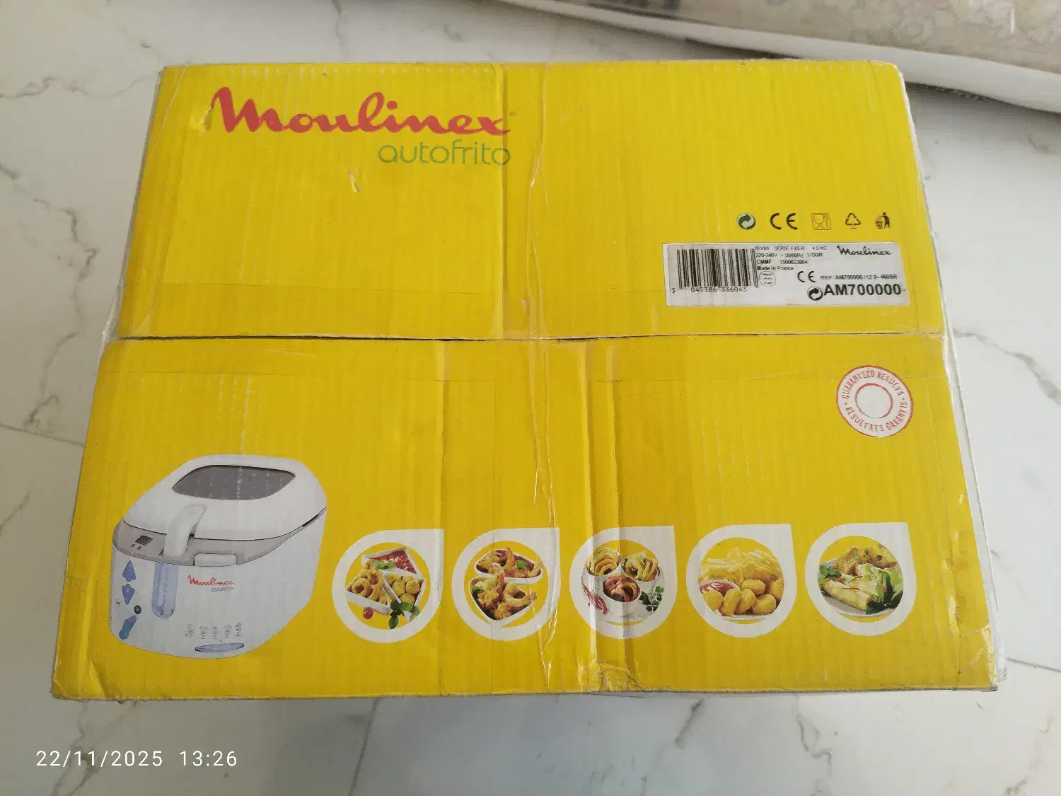 سرخ کن مولینکس اصل فرانسه|اجاق گاز و لوازم برقی پخت‌وپز|هشتگرد, شهرک گلها|دیوار