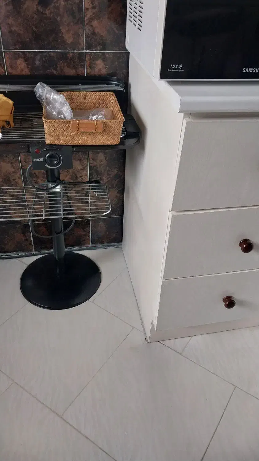 کابینت سه کشویی آشپزخانه|جاکفشی، کمد، دراور|کلارآباد, |دیوار