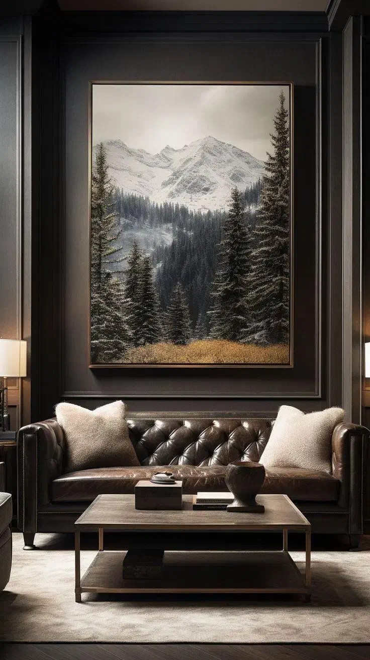 تابلو نقاشی زمستان باشکوه|تابلو، نقاشی، عکس|گرمدره, |دیوار