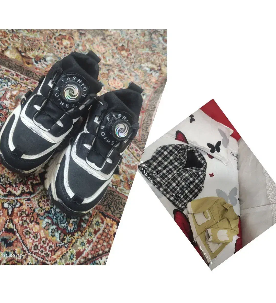 دوتا کت بایه جفت کفش بچه برای۵ تا ۶سال درحدنو|کفش و لباس بچه|کامیاران, |دیوار