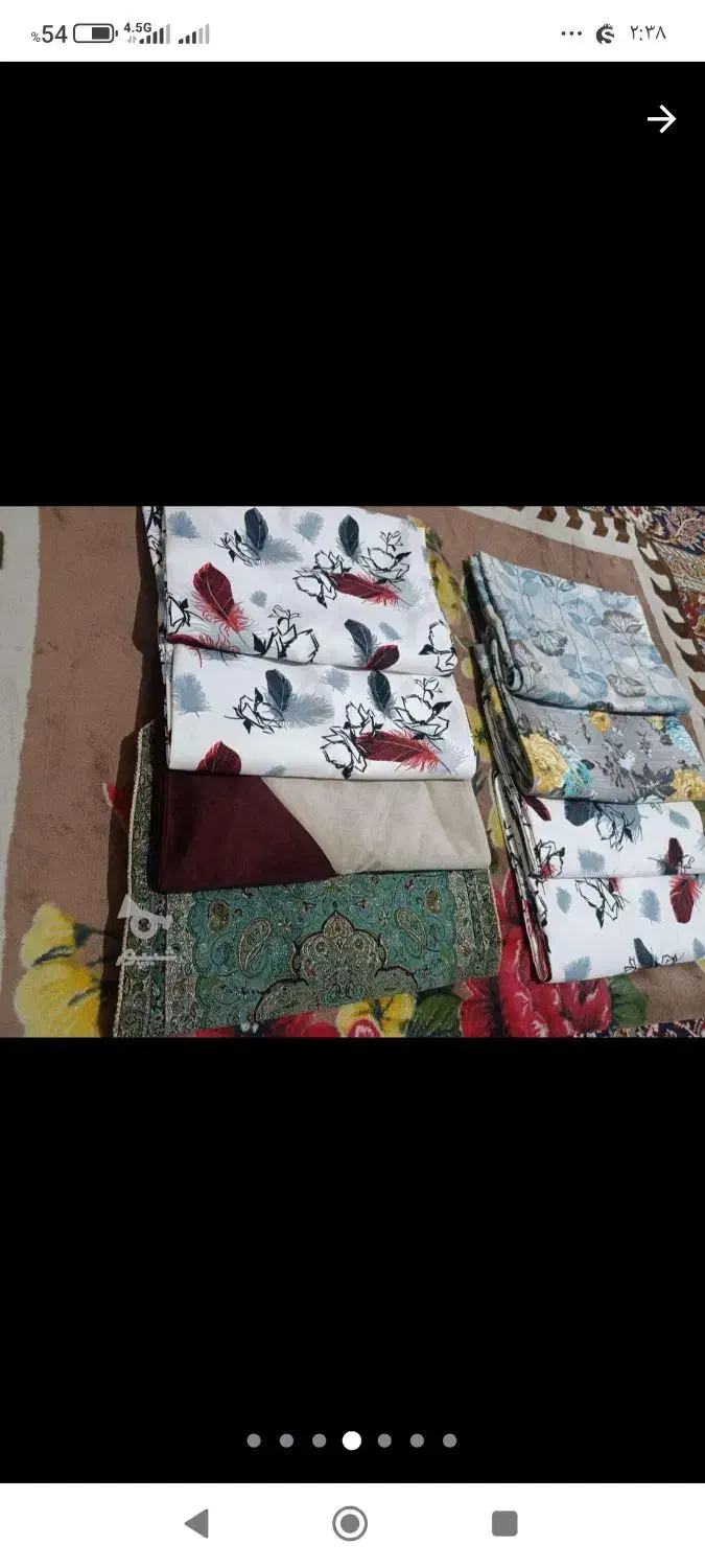 روبالشتی زیپ مخفی مخمل و ترمه|رختخواب، بالش، پتو|مشهد, نکاح|دیوار