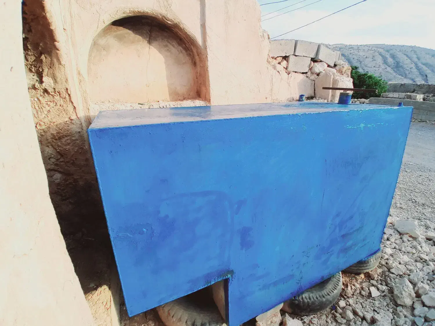 فروش تانکر آهنی 2500 لیتری|مصالح و تجهیزات ساختمان|دهدشت, |دیوار