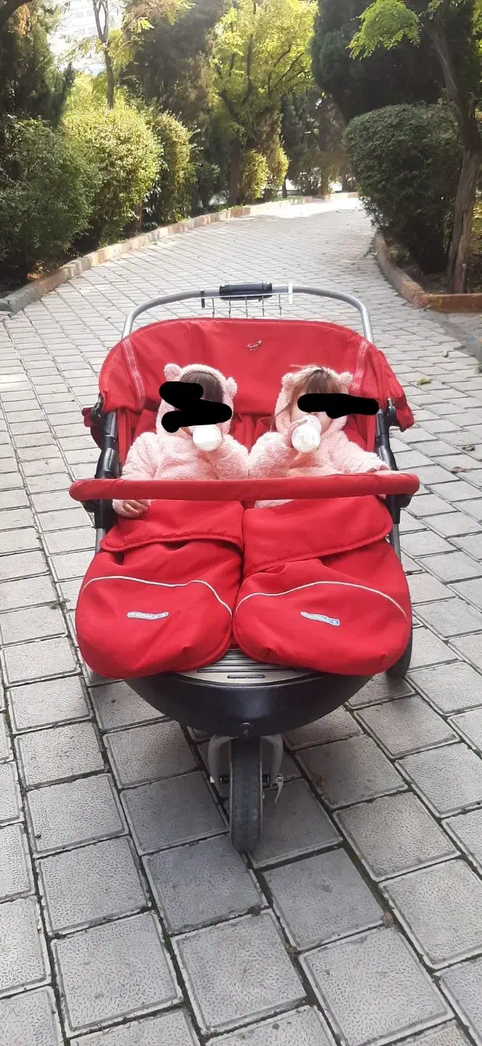 کالسکه دوقلو آمریکایی|کالسکه و لوازم جانبی|پردیس, فاز ۱۱|دیوار