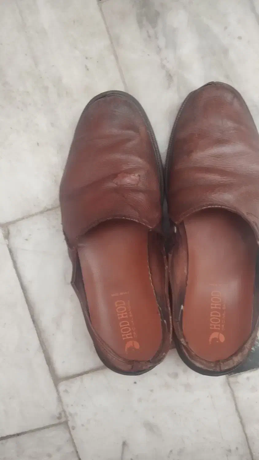 دو عدد نعلین آخوندی در حد چرم اصلی|کیف، کفش، کمربند|قم, لبچال|دیوار