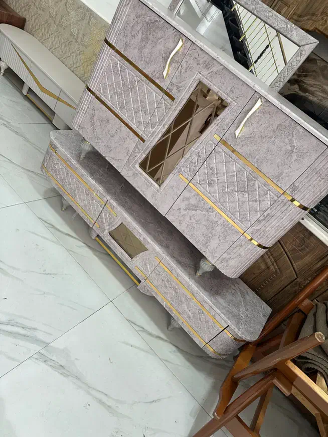 اینه کنسول و میز tv اینه خور|بوفه، ویترین، کنسول|زنجان, |دیوار