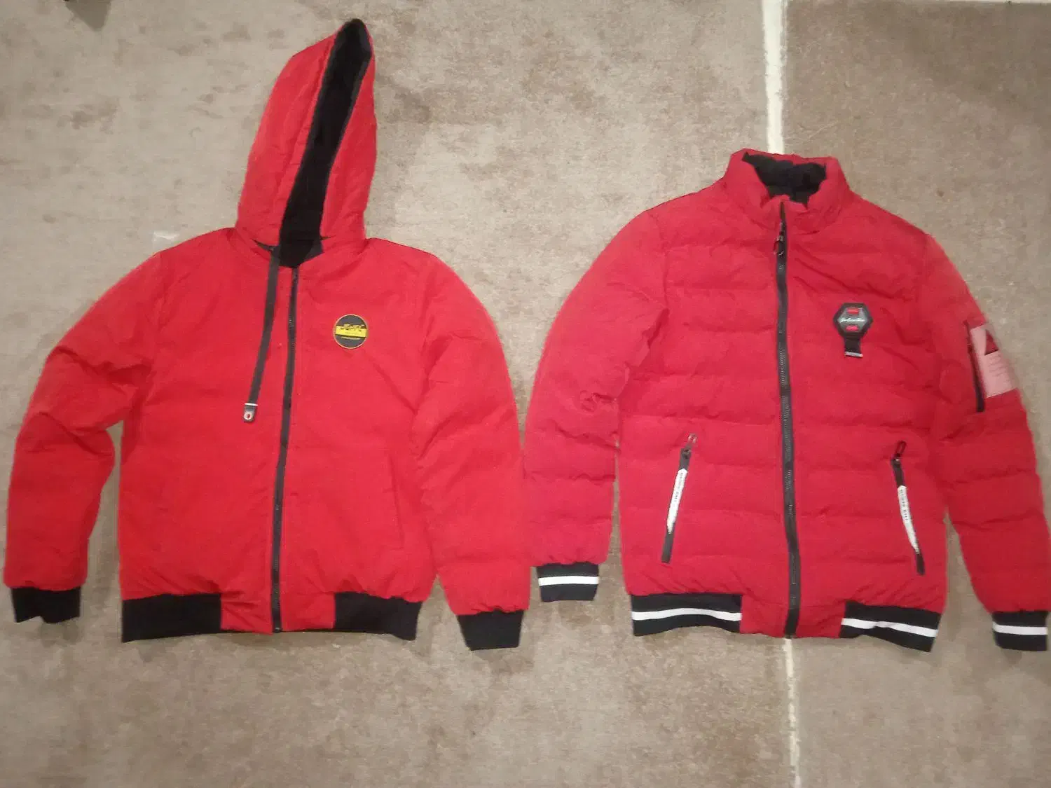 کاپشن خارجی دو رو سایز XL|لباس|خرمدره, |دیوار