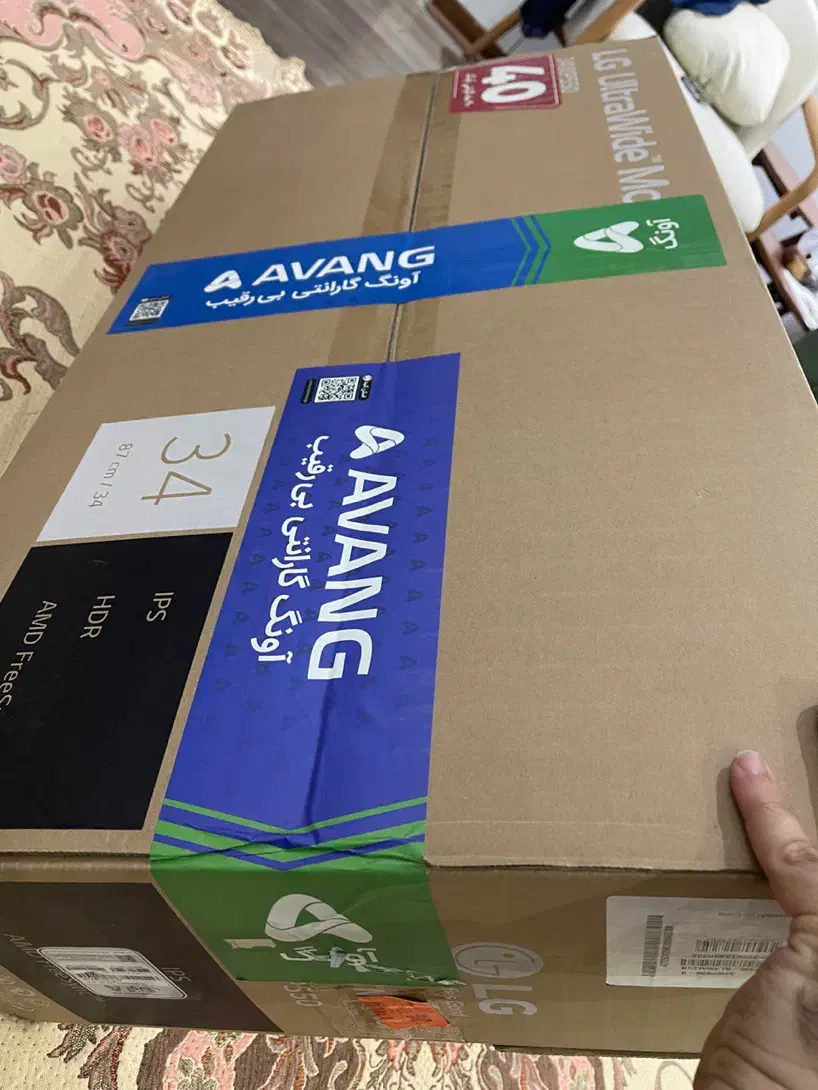 مانیتور ال جی LG34wp550-b|قطعات و لوازم جانبی رایانه|تهران, آذری|دیوار