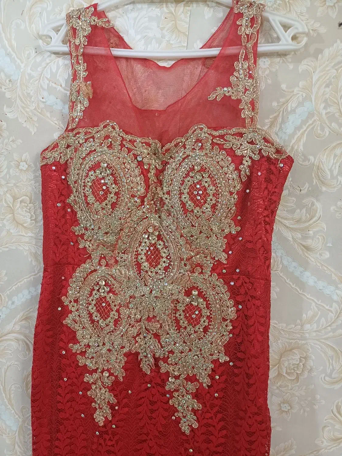 دو پیراهن مجلسی زنانه، ساتن و پولکی|لباس|مشهد, کوشش|دیوار