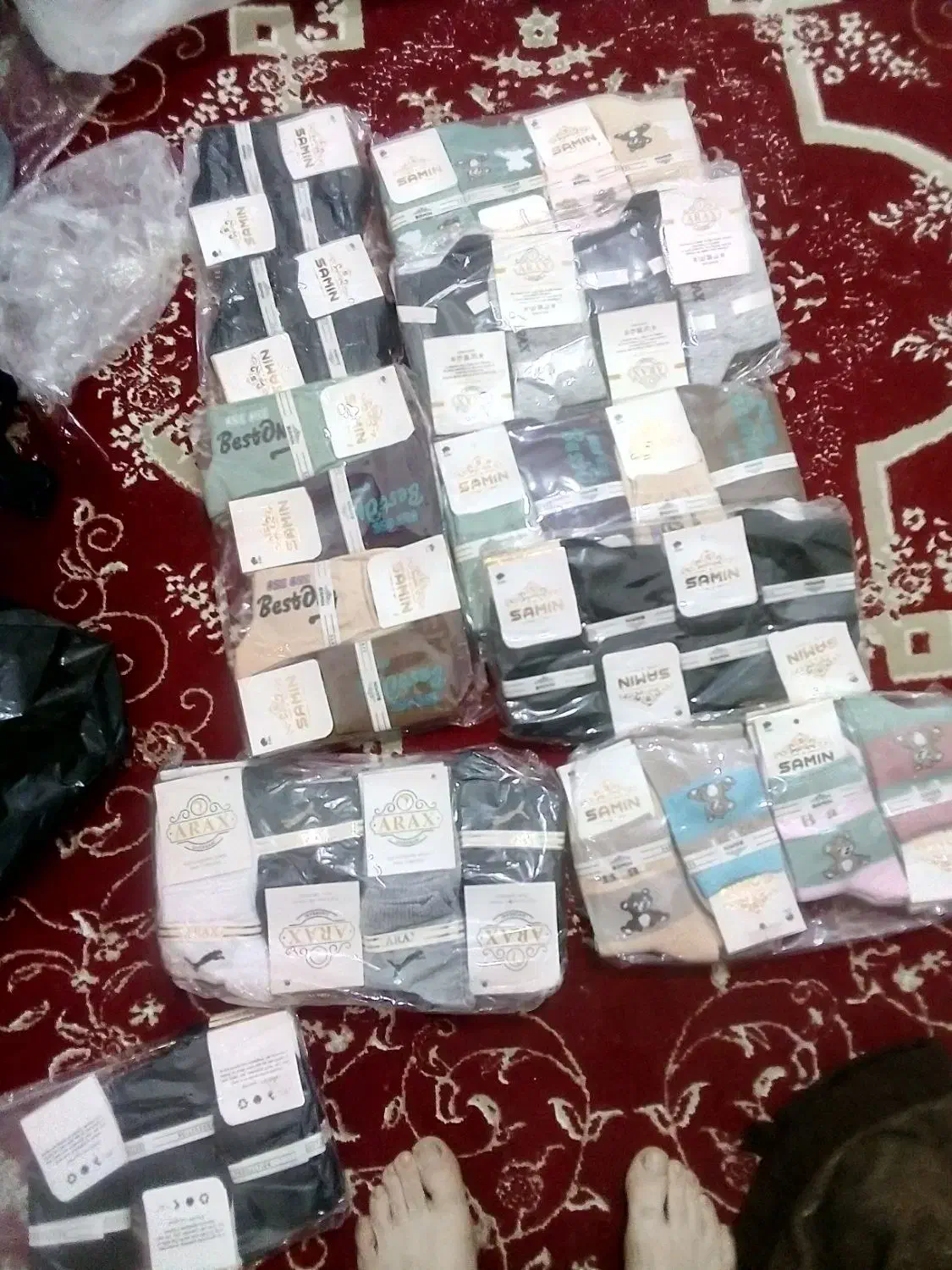 جوراب..زمستانی.|لباس|چرداول, |دیوار