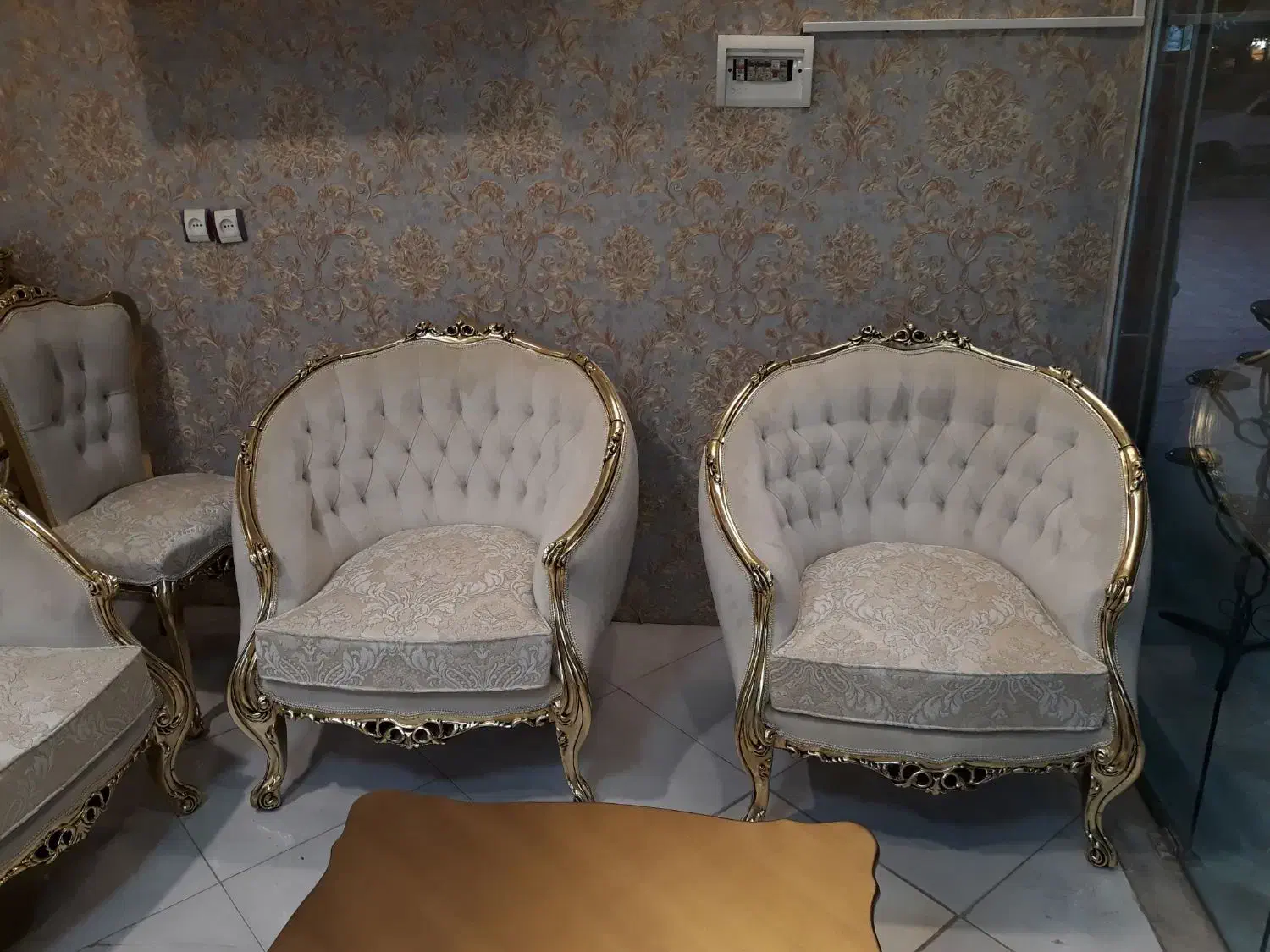 مبل استیل کلاسیک زمرد سلطنتی|مبلمان خانگی و میز عسلی|مشهد, گرجی علیا|دیوار