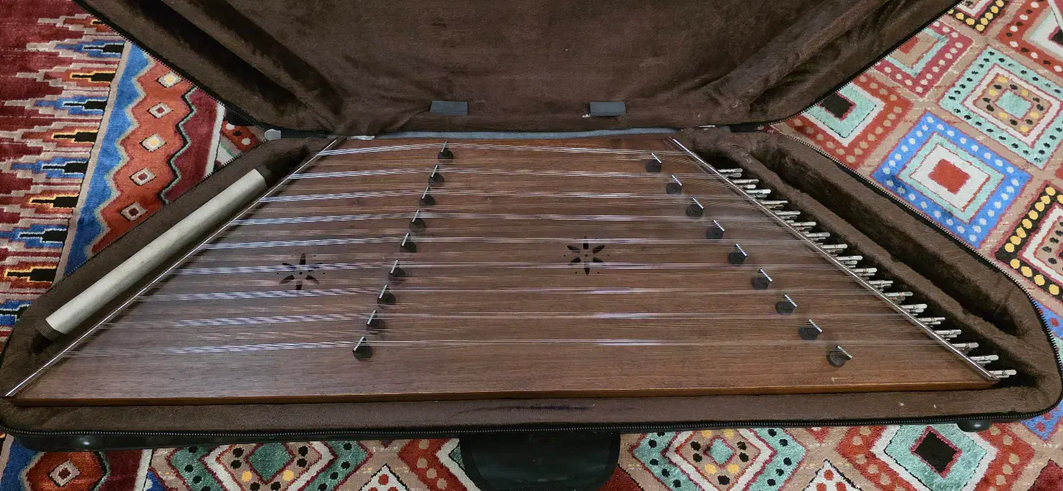 سنتور کارکرده (۲سال ) فروش فوری|سازهای سنتی|قائم‌شهر, |دیوار