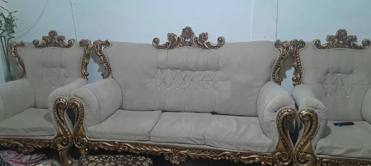 مبل۷نفره|مبلمان خانگی و میز عسلی|پاکدشت, پاکدشت (مامازند)|دیوار