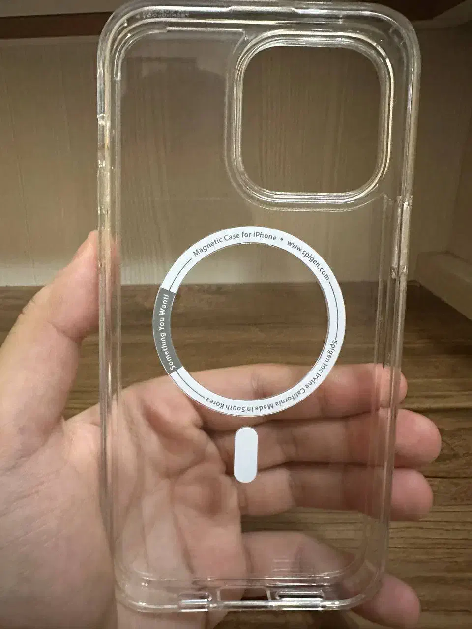 قاب اسپیگن اپل آیفون ۱۴ پرومکس هیبریدی کریستالی|لوازم جانبی موبایل و تبلت|ساری, |دیوار