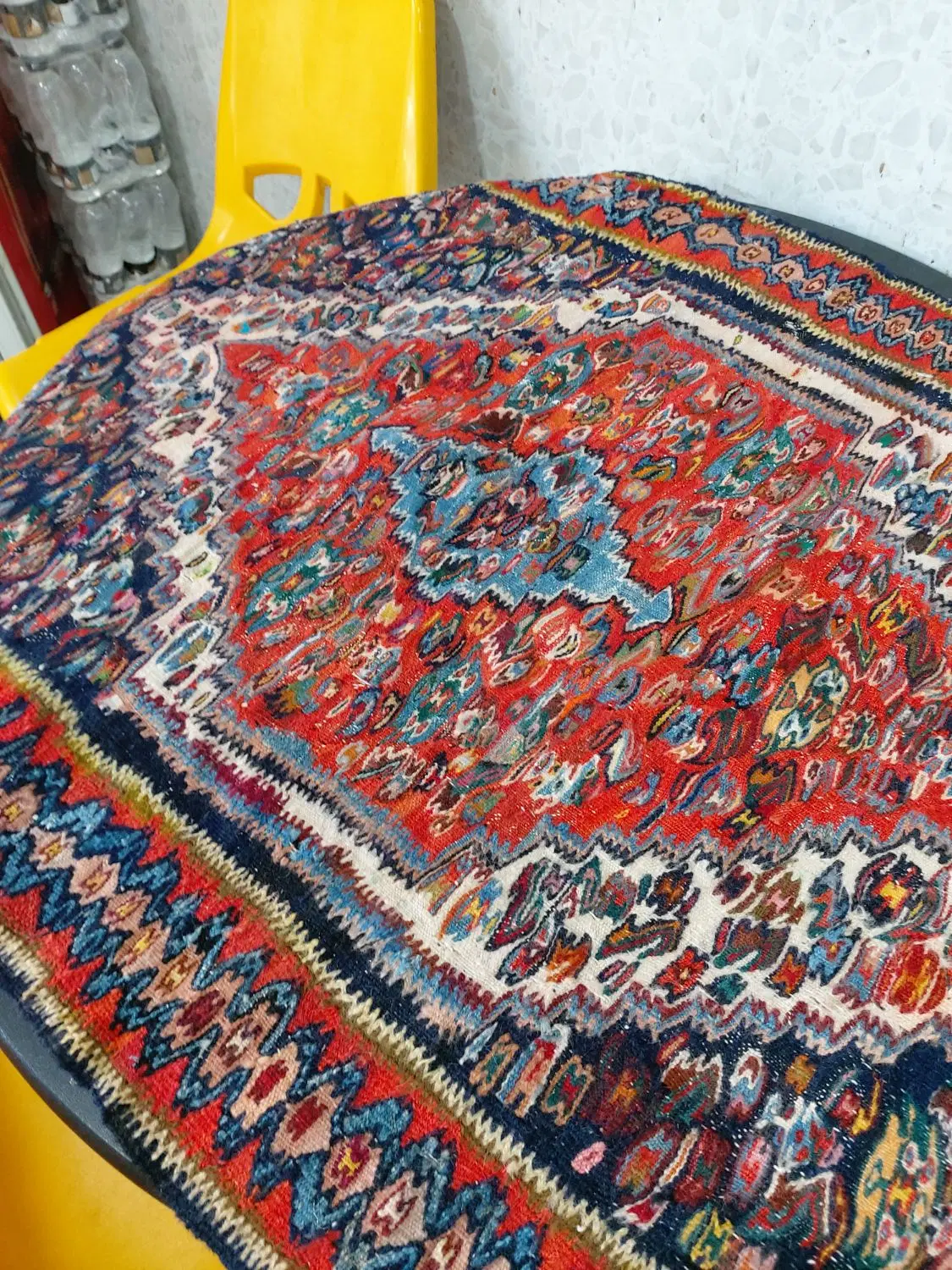 ۲ عدد گیلم بیجار دستباف آنتیک بسیار قدیمی و کمیاب|گلیم، جاجیم، گبه|تهران, خانی آباد نو شمالی|دیوار
