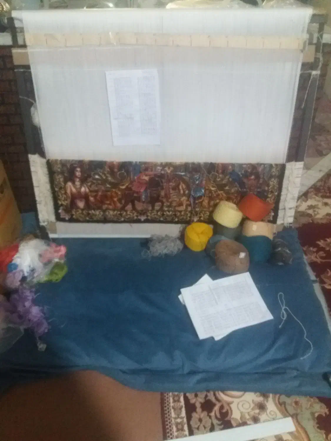 فرش بافتنی|فرش|قدس, شهر‌قدس|دیوار