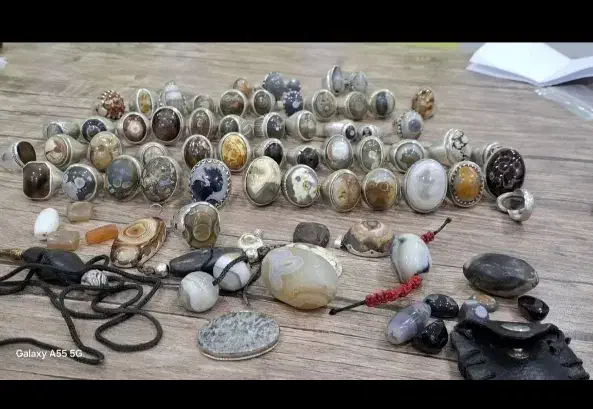 انگشتر حرکتی و مهره موکلدار|جواهرات|آبادان, |دیوار